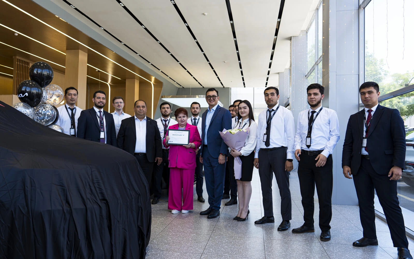 Ilk bor Kia Sonet avtomobilining egalariga ommaviy topshirilishi boshlandi