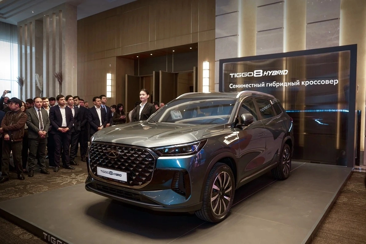 Chery Uzbekistan gibridli yetti o‘rindiqli Tiggo 8 Hybrid va yangilangan Tiggo 7 turkumini taqdim etdi