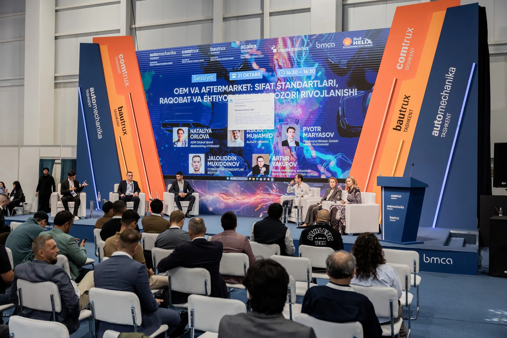 ADM Global Automechanika Tashkent 2026 ko‘rgazmasida O‘zbekiston avtomobil bozoridagi asosiy muammolarni ko‘rsatib o‘tdi