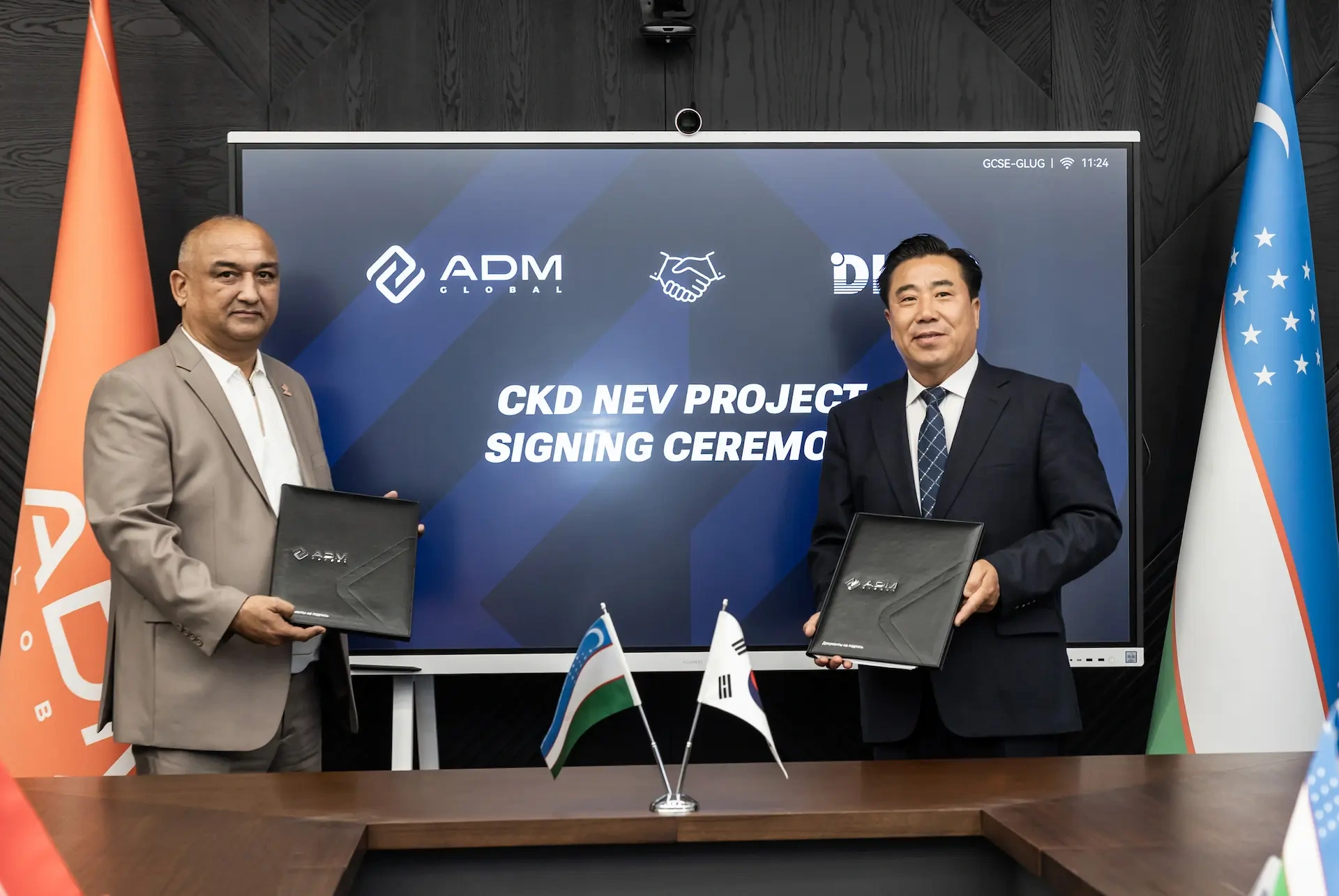 ADM Jizzakh va Janubiy Koreyaning DK&G Co kompaniyasi CKD usulida gibrid va elektromobillar ishlab chiqarishini sanoat jihatidan jihozlash bo‘yicha kelishuvga erishdi