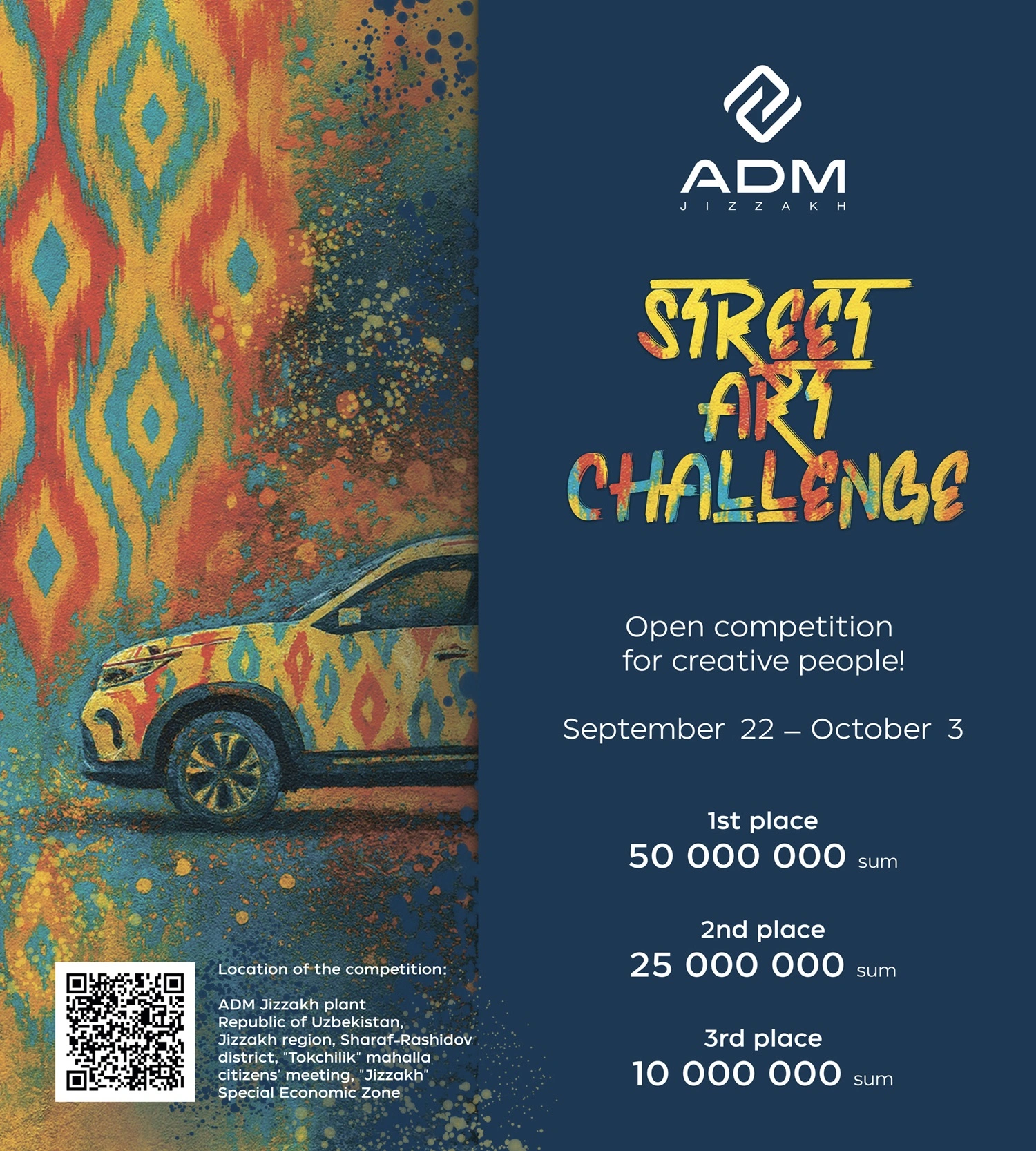 «ADM STREET ART CHALLENGE»: An open competition for muralists